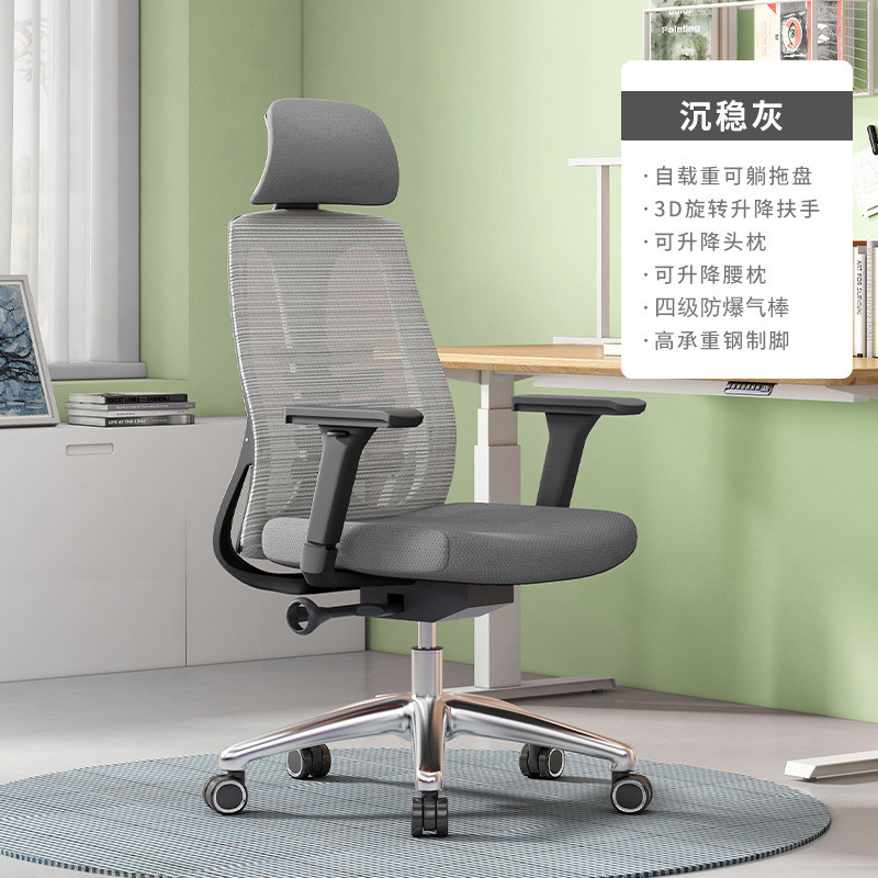 龙屿z3人体工学椅办公座椅可躺卧室舒适久坐护腰电脑椅家用靠背椅