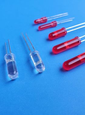 14.5MM高头灯珠发光二极管F5高胶体白灯异型灯珠加长脚灯珠