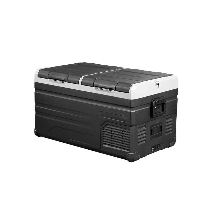 冰虎车载冰箱TW75压缩机制冷12v24v速拉杆式轮子便携冷冻冷藏