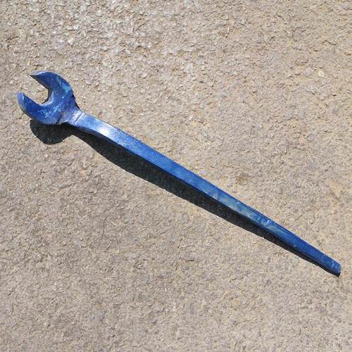 热销单头直柄呆工矿扳手46mm口铁路轨道螺栓扳手死扳手