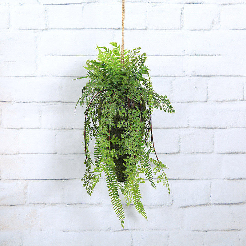 绿植装饰仿真植物假花婚庆蕨类叶子植物墙绿植墙配材波斯草波斯叶