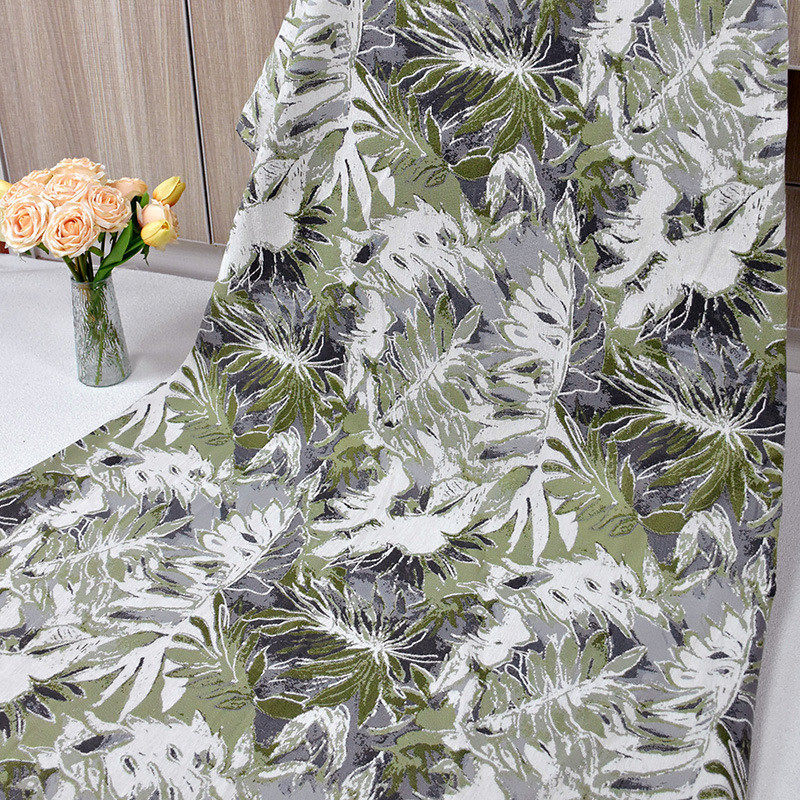 新雪尼尔叶子沙发墙布植物花朵意式涤棉面料加厚耐磨布料门帘壁布,纺织面料/辅料/配套,服装花边,淘宝优惠券,粉丝福利购,淘宝优惠卷