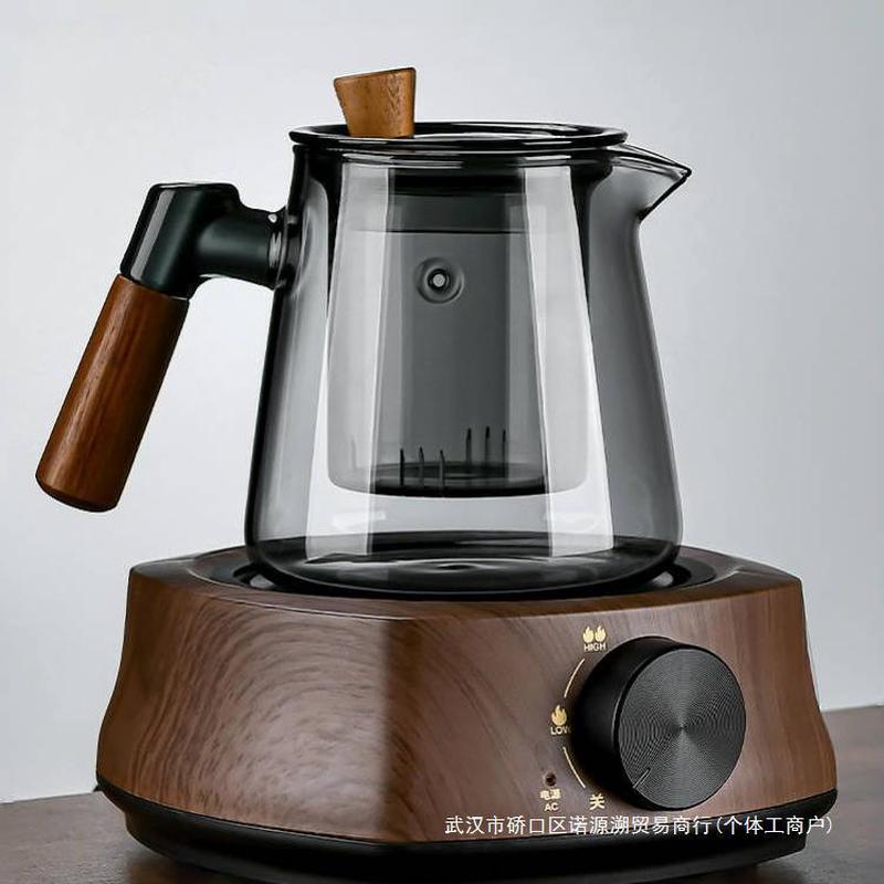 玻璃煮茶壶2024新款煮茶器电陶炉煮茶炉办公室泡茶烧水壶家用茶壶
