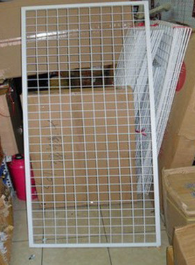 网片挂网格小商品饰品展会摆摊地摊服装展示货架网架100x150cm