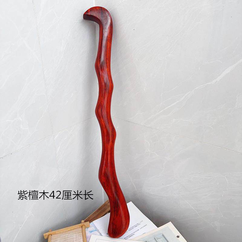 紫檀木痒痒挠檀木整木随型痒痒挠老头紫檀按摩乐痒痒挠直播货源