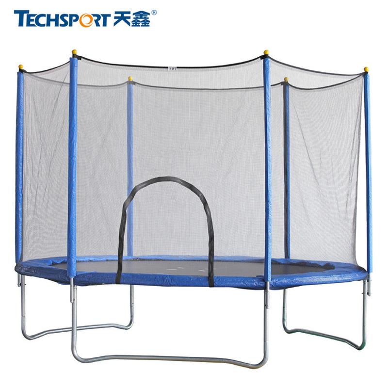户外护儿童健身蹦蹦床带蹦床网室外成人弹簧跳床厂家