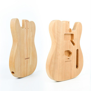 库存电吉他改装stdiy琴体单摇半成品桤木tl电吉他琴体桃木