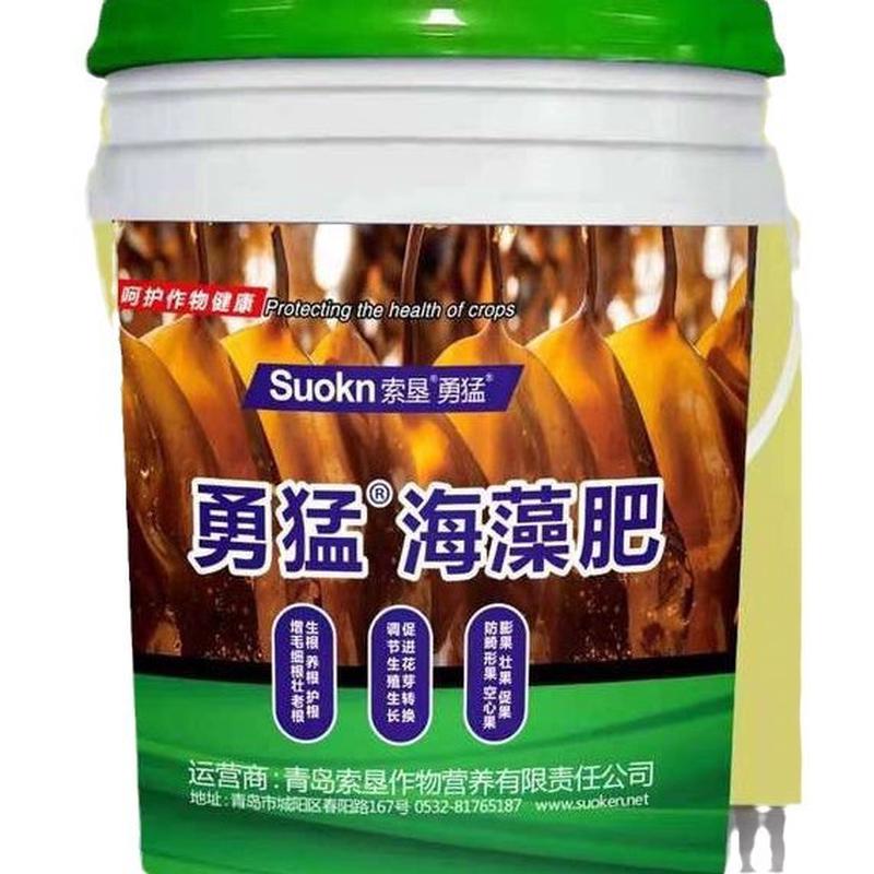 厂家直供微量油海藻微生物菌肥肥桶肥菌肥促进花芽转化