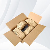 双层牛皮纸卷填充高强度缓冲固定成型包裹保护包装 牛皮纸