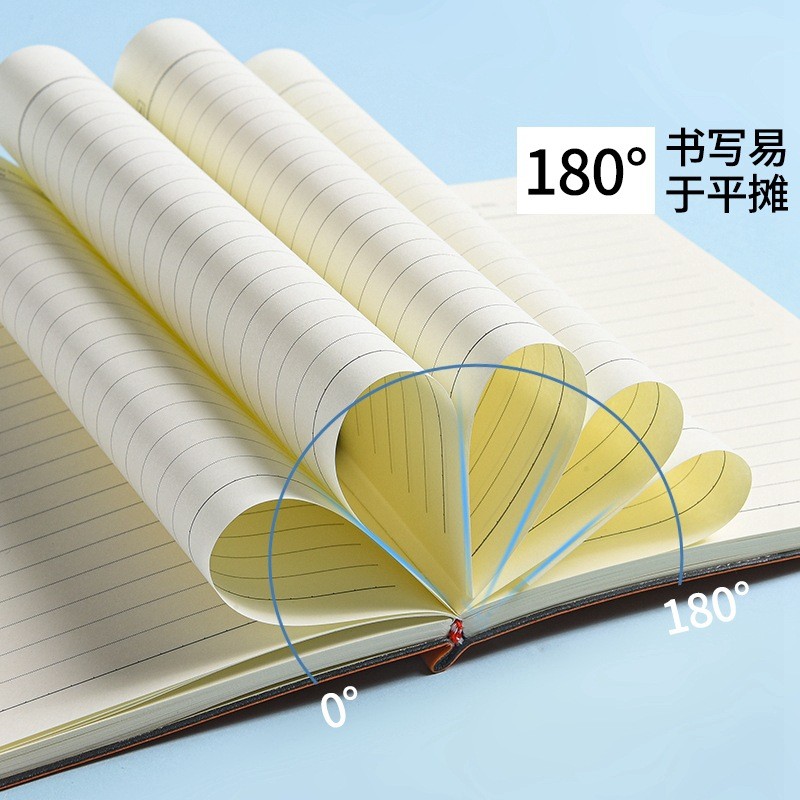 热销A5笔记本子文具工作A5商务办公记事本软皮面会议可印logo