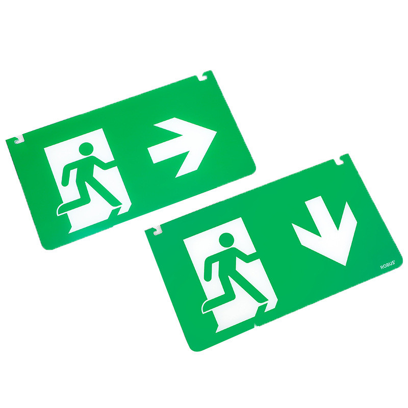 定制亚克力exit指示牌指示牌疏散安全出口标识牌亚克力exit应急