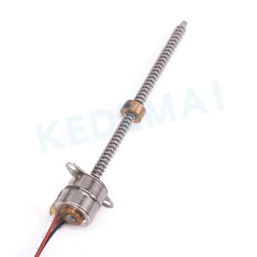 微型步进滑台10步进电机10mm2相4线带丝杆滑块螺杆螺母