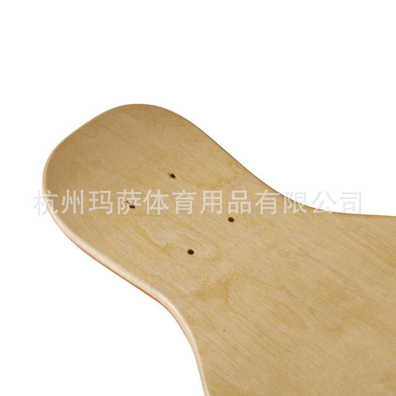 长板板面瘦腰花式长板板面光板小舞板公路板板面裸板ms3601