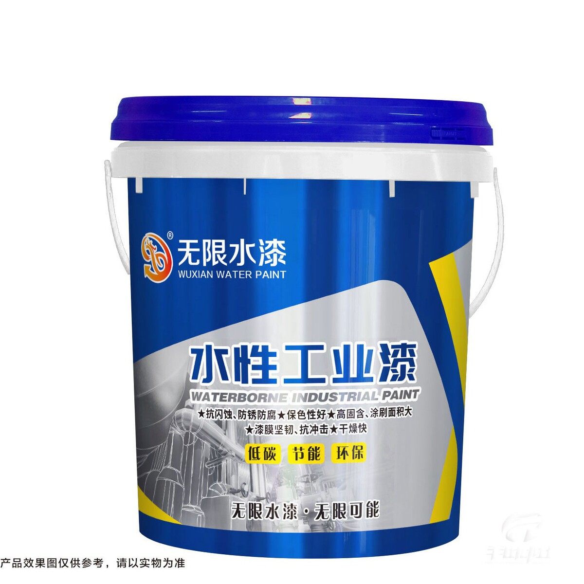 银粉漆管道机械大桶单组份快干漆强吸附力耐磨耐候防锈水性银粉漆