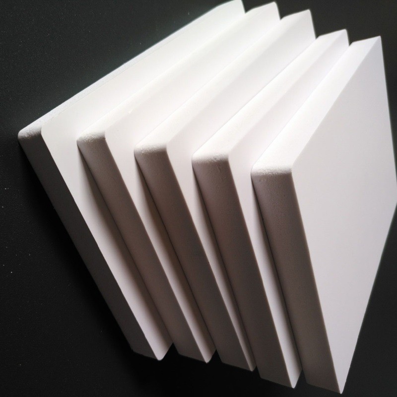 厂家直供雪弗板白色18mm自由板发泡pvc结皮板安迪板雪弗板pvc板材