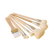 油画丙烯画软羊毛笔打底笔玻璃刷胶彩绘陶瓷用笔晕染画笔