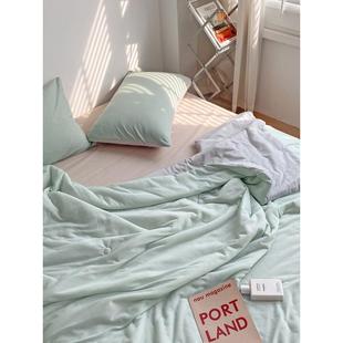 a6l夏天凉感冰丝夏被夏季 被子春秋被空调被夏凉被可机洗 薄款