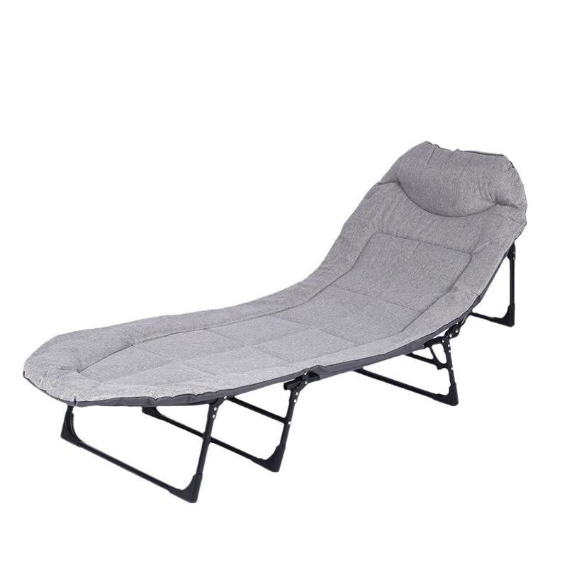 家用单人折叠床便携简易休闲椅办公室多功能午休躺椅陪护床批发