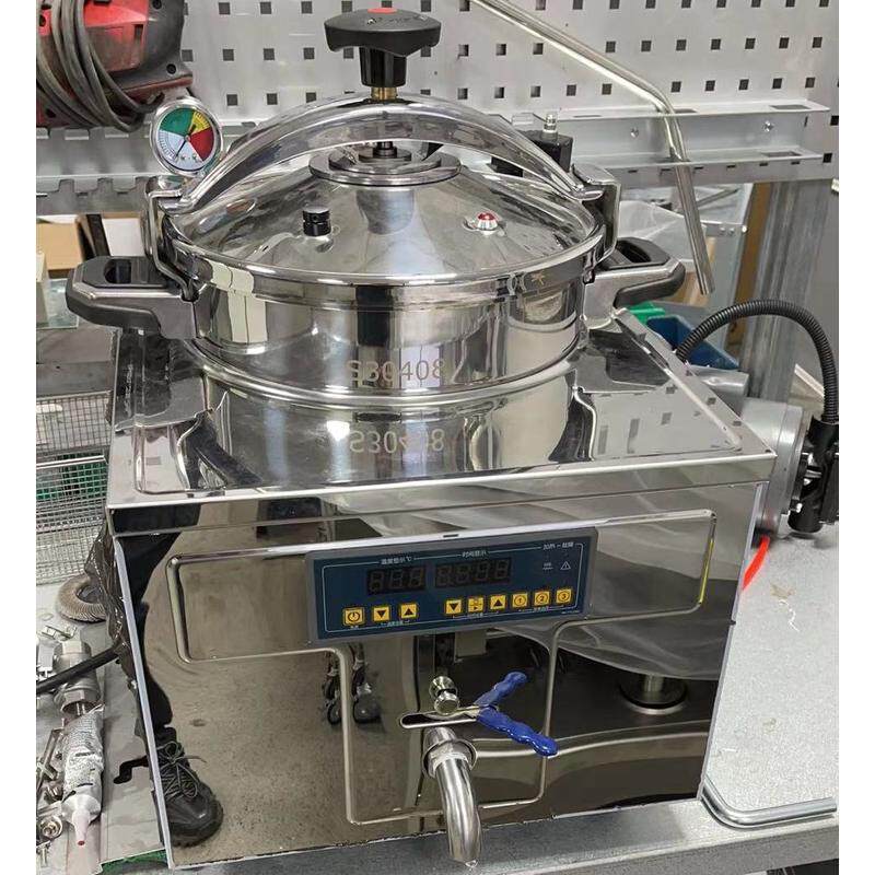 不锈钢压力炸鸡炉台式电热炸炉单缸高压炸锅上海一喜mdxz-22