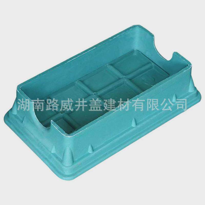 路威井盖复合树脂水表箱农村安全饮水立式地埋水表箱厂家直销