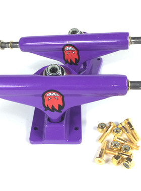 桥人支架spitfire中空137金属支架滑板小火5.0/5.25寸紫色烤漆