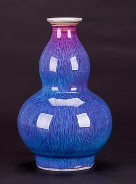景德镇陶瓷花瓶中式工艺品摆件客厅博古架装饰品办公室展厅家居