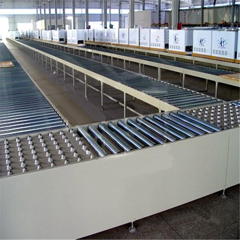 热销滚筒式顶升移栽机移流水线大型载机设备装置辊筒顶升平移输送