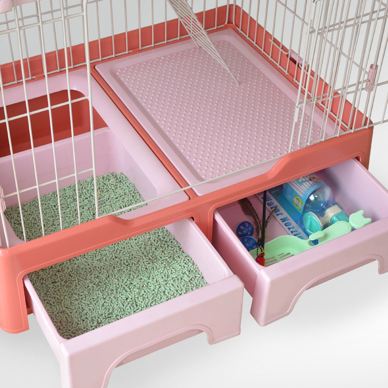 别墅家用猫咪猫笼子室内猫房子猫屋猫舍超大自由空间不占地猫城堡