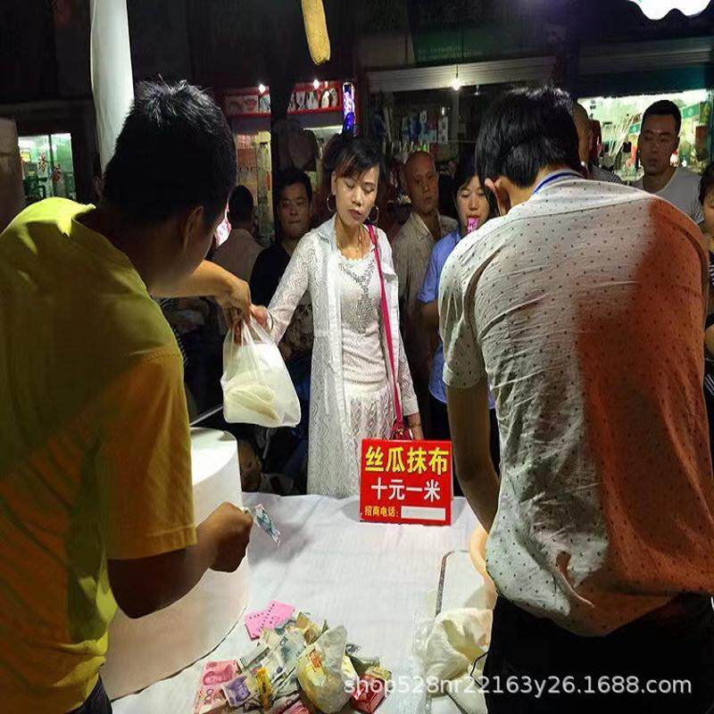 丝瓜抹布白地摊白洁布厨房抹布刷碗布抹布抹布懒人抹布椰壳抹布