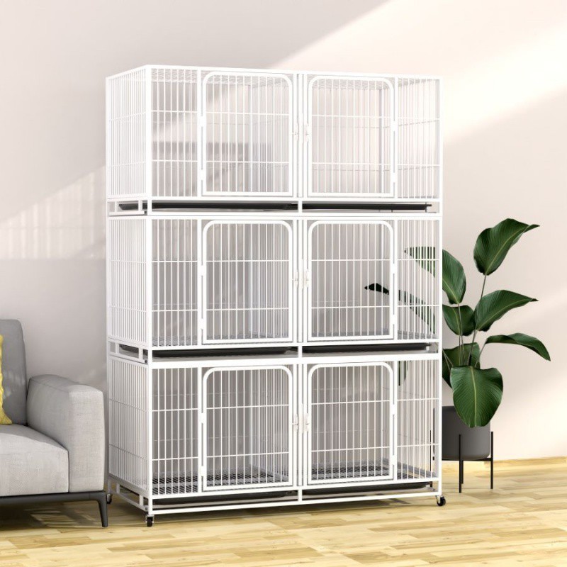三层繁殖笼猫笼室内舍猫繁育笼宠物店寄养小型犬狗笼猫笼子宠物笼