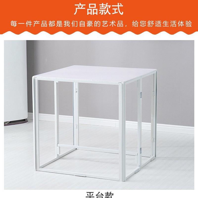 铁质地堆kt板陈列堆促销台架子超市头商场展示折叠货架广告桌展柜