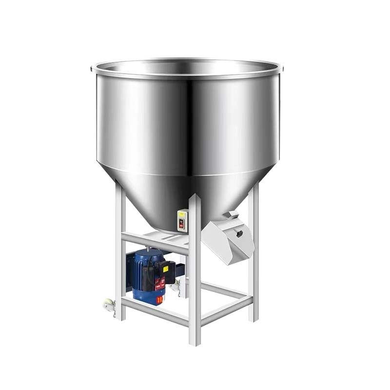 定制加厚不锈钢立式螺旋搅拌机30公斤饲料化工颗粒混合拌机器料,五金/工具,拌料机,淘宝优惠券,粉丝福利购,淘宝优惠卷