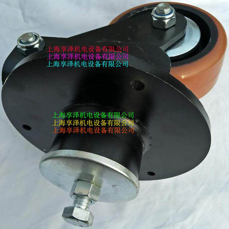 杭州电动堆高叉车cdd辅助轮总成支架后轮轮架总成hangcha支撑轮