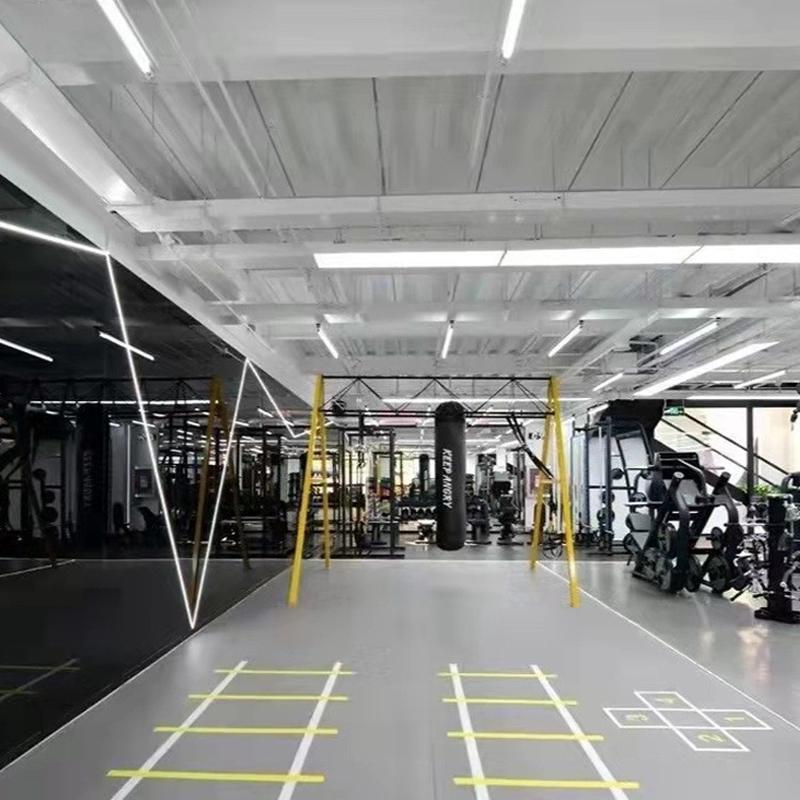 健身房地胶360地垫私教少儿体适能塑胶地运动地板私教功能性胶垫