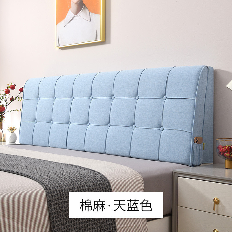 亘卓ins批发厂家布艺床头靠垫软包榻榻米软包床头靠背靠枕