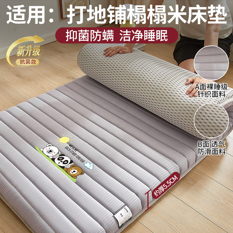 床垫软垫地铺睡垫家用单双防潮地垫打地铺可折叠人租房专用垫