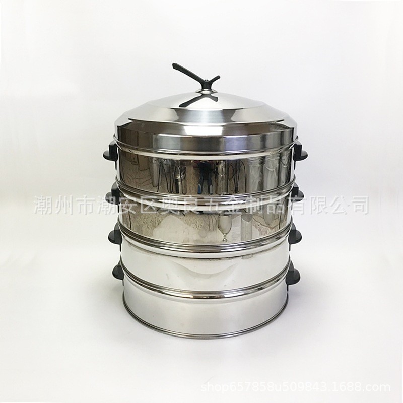 热销不锈钢蒸锅带磁蒸笼蒸桶屉蒸炉蒸包炉包子机包蒸柜商用恒温保