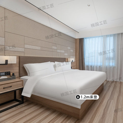 美程酒店家具全套定制民宿箱设计宾馆床头公寓翻新改造工程定制