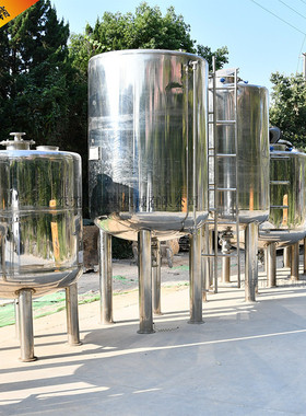 东莞乳品桶2000l不锈钢储存罐立式密封储料发酵罐生产厂家