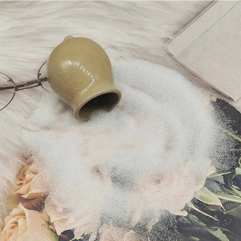 装饰实心玻璃珠道路反光喷砂涂料美缝剂研磨透明玻璃珠