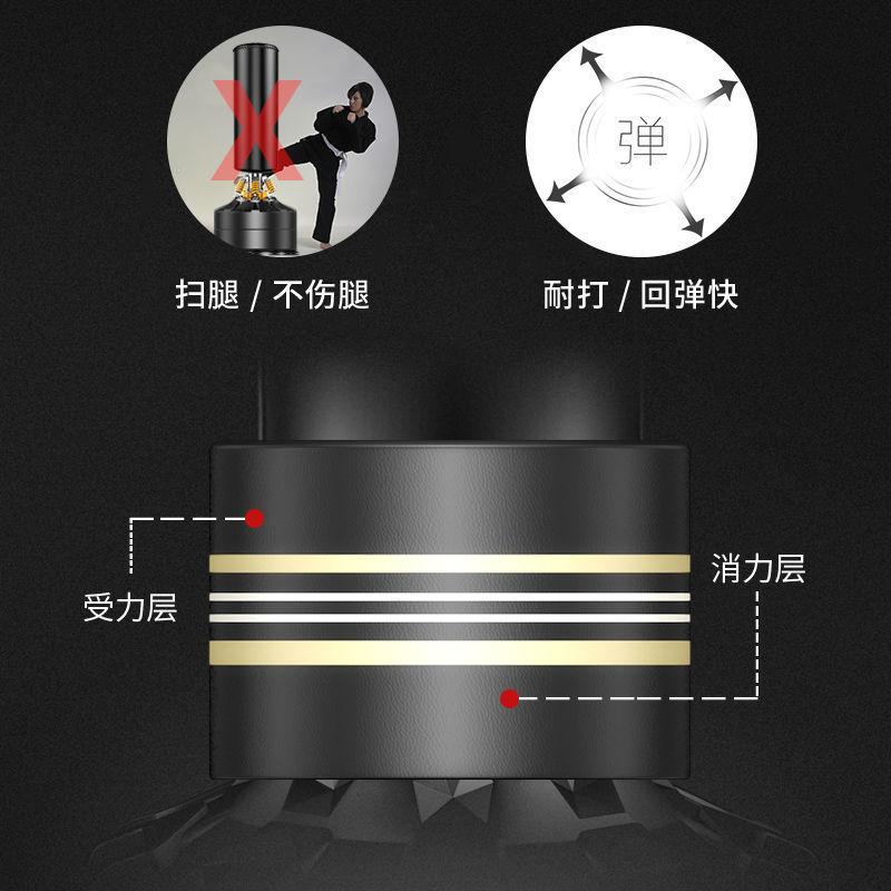 热销拳击沙袋立式家用散打成人不倒翁室内沙包儿童网红充气防护