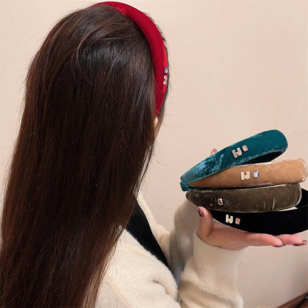 新款复古百搭时尚丝绒想象彩色钻复古丝绒质感发饰发夹 发箍,饰品/流行首饰/时尚饰品新,发饰,淘宝优惠券,粉丝福利购,淘宝优惠卷