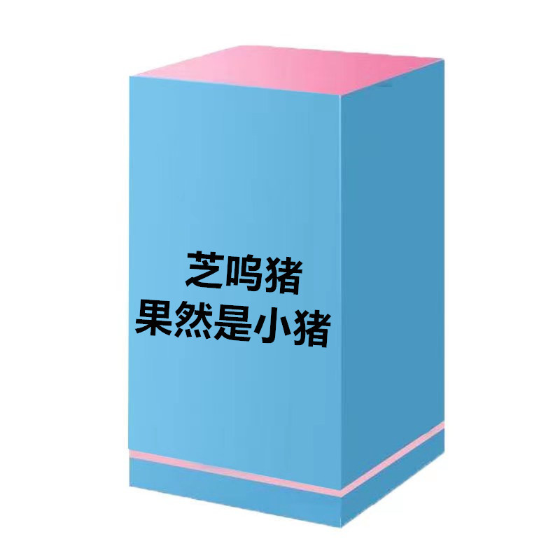芝呜猪果然是小猪毛绒盲盒