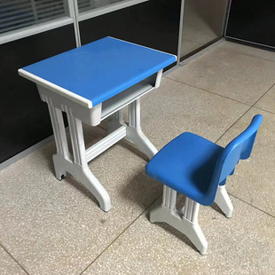 中小学生课桌椅升降塑钢塑钢中小学生课桌凳单人课桌椅课桌凳