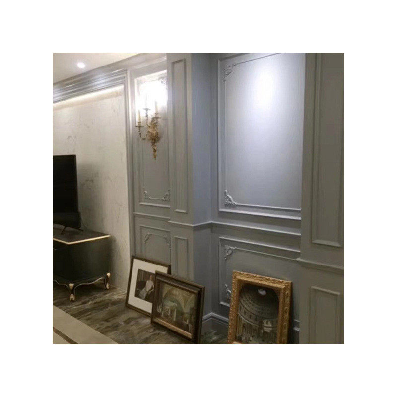 实木护墙板背景墙板源头工厂酒店全屋吊顶集成免漆扶墙板制作