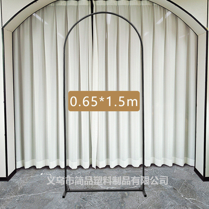 热销婚庆道具拱形拱门舞台背景迎宾摆件路引装饰婚礼铁艺花架