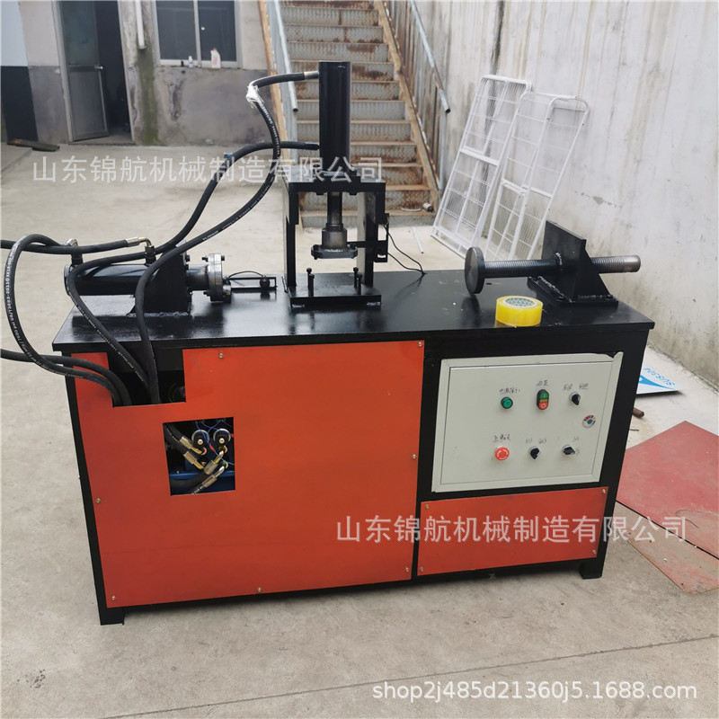 专业电动定制液压晾衣架缩径机大棚铝管铁管铜管自动缩口缩管机