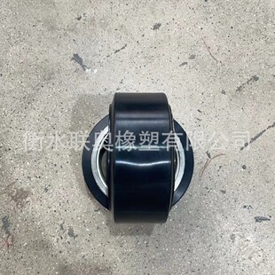 橡胶轮来件包胶天然橡胶耐磨抗老化铁图来样加工定制