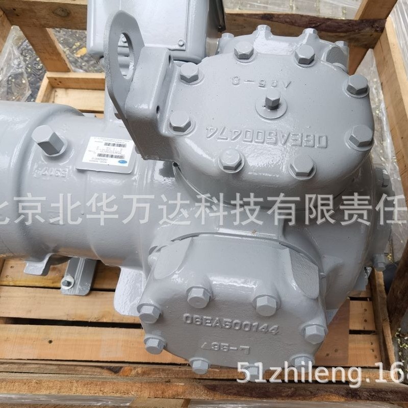 热销4cc-6.2-40p冷库压缩机6匹4dc-7.2-40s冷库低温半封闭机组压