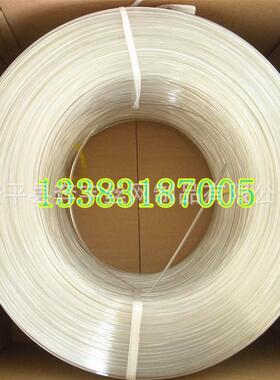 现货供应2毫米3毫米4毫米黑色聚酯托幕线压高强度膜塑钢线